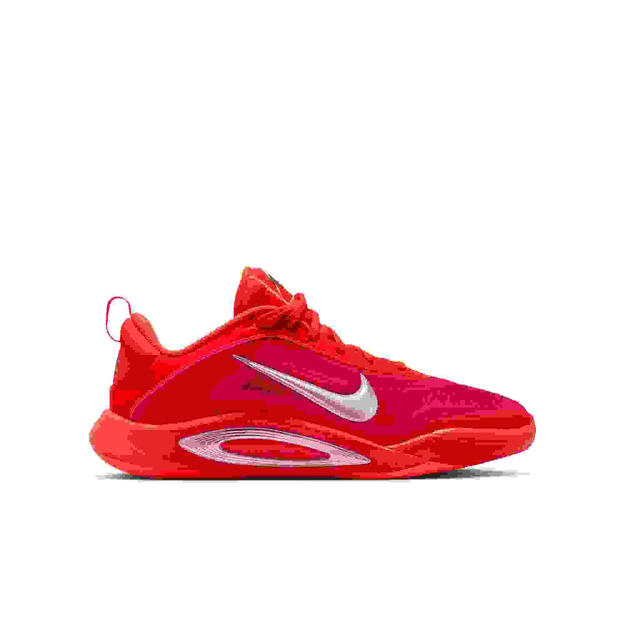 Nike A'One Grade School Kids' "Royal Flame" Basketball Shoe